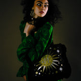 Supernova Monogram Velvet Bag