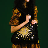 Supernova Monogram Velvet Bag