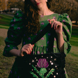 Thistle Velvet Bag