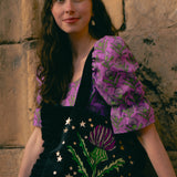 Thistle Velvet Bag