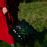 Thistle Velvet Bag