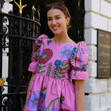 SALE: Erté (short) in Pink Midsummer Meadow