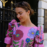 SALE: Erté (short) in Pink Midsummer Meadow