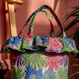 Ready-to-Post: Clara Handbag in Floral Jacquard