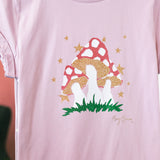 Magic Mushroom T-Shirt in Rose