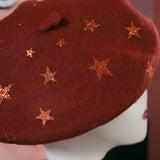 SAMPLE SALE: Chestnut Star Beret