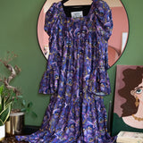 Limited Edition: Ruffle Sleeved Zelda in Violet Butterfly
