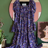Limited Edition: Ruffle Sleeved Zelda in Violet Butterfly