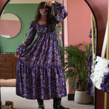 Limited Edition: Ruffle Sleeved Zelda in Violet Butterfly