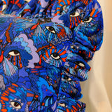 Limited Edition: Queenie Frill Cushion in Blue Butterfly