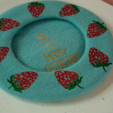 SAMPLE SALE: Blue Strawberet