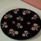 Butterfly Beret in Black