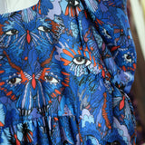 SAMPLE SALE: Zelda in Blue Butterfly, Size 10