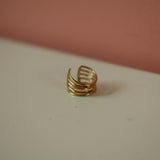 SAMPLE SALE: Gold Adjustable Ring, One Size