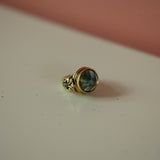 SAMPLE SALE: Blue Ornate Ring, Size Small