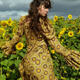 Sale: Ruffle Sleeved Zelda in Sunflower, Size 10