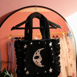 Sample: Black Velvet Bag (misprinted)