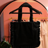 Sample: Black Velvet Bag (misprinted)