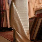 Sale: Ivory Soft Drape Stonewashed Viscose Linen (price by meter)