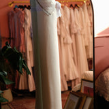 Sale: Ivory Soft Drape Viscose Linen (price by meter)