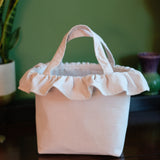 Sample: Clara in Ivory Velvet