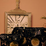 SAMPLE SALE: Bellatrix Black Velvet Bag ft. Celeste Suns & Stars