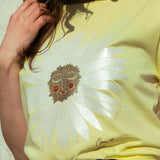 SAMPLE SALE: Daisy Organic T-Shirt in Lemon, Size Large