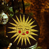 SAMPLE SALE: Gold & Red Asteria Decoration