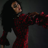 Elizabeth in Red Tartan