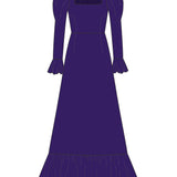 Elizabeth in Violet Velvet