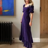 Gatsby in Violet Velvet
