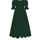Erté in Emerald Velvet