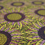 Sunflower Field 100% Organic Cotton Sateen (per meter)