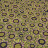 Sunflower Field 100% Organic Cotton Sateen (per meter)