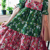 SALE: Zelda in Day Tripper Pink & Green