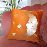SALE: Luna Rust Velvet Cushion