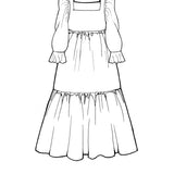 Zelda (Long Sleeved) - Bespoke Dress - February 2026 Delivery