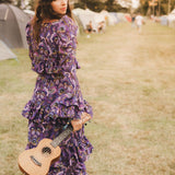 Limited Edition: Delilah & Esmerelda Co-Ord in Violet Butterfly